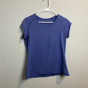 Champion Women's Short Sleeve Blue Tee